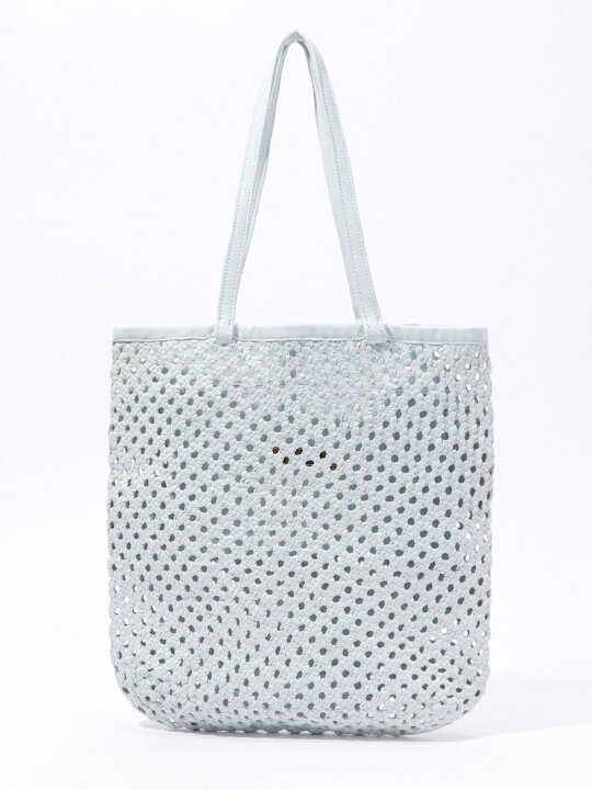 楽天市場】【SALE／30%OFF】en shalla レザー メッシュトートバッグ 