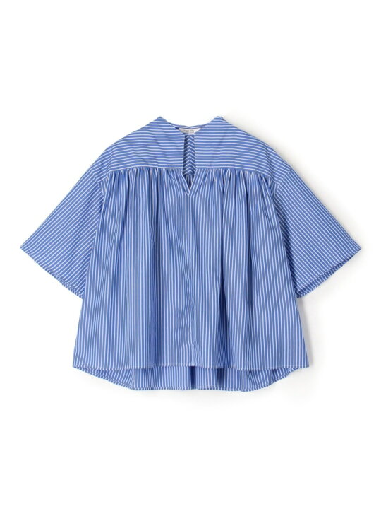 楽天市場】【SALE／40%OFF】コットンブロード ギャザーブラウス 