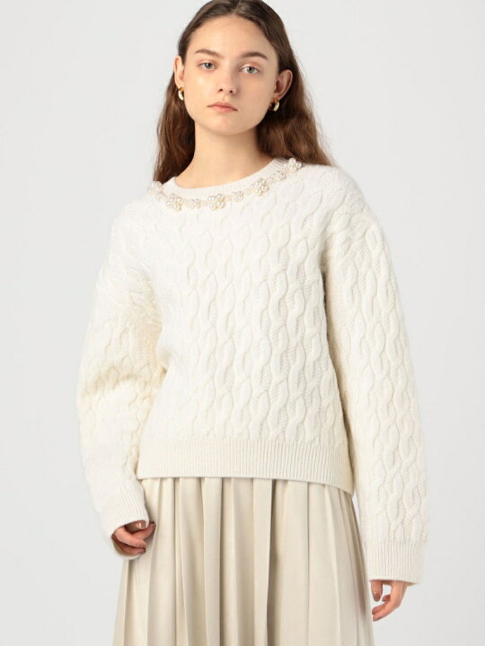 楽天市場】【SALE／50%OFF】ウールモヘヤパール クルーネックプル  