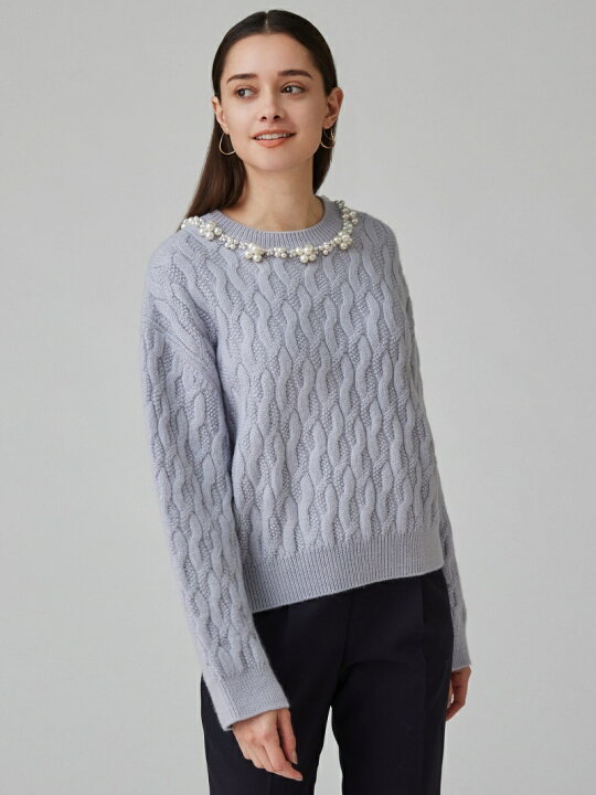 楽天市場】【SALE／50%OFF】ウールモヘヤパール クルーネックプル  