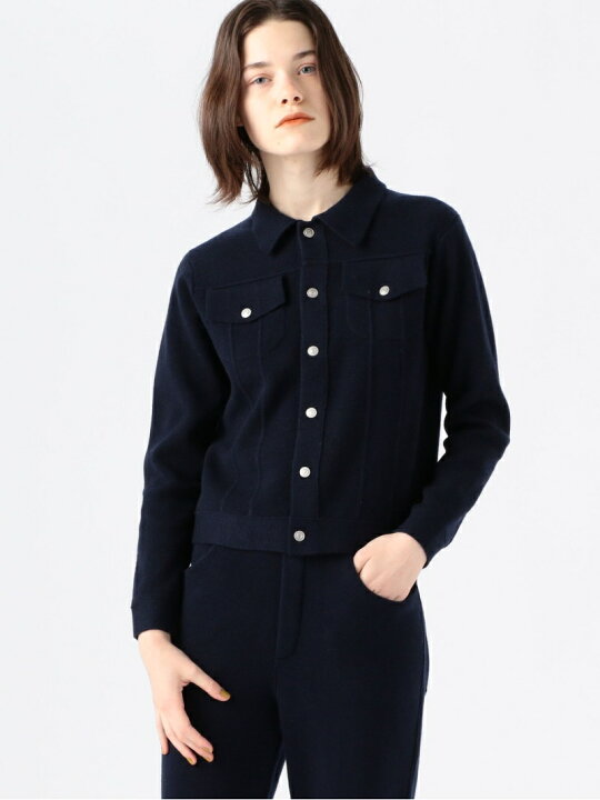 楽天市場】【SALE／30%OFF】ラムカシミヤミラノリブ ニットジャケット 