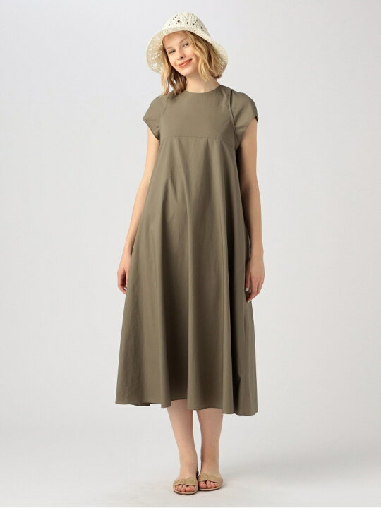 楽天市場】【SALE／40%OFF】プロセスドコットン Aラインワンピース 
