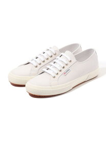 SUPERGA 2750 レザースニーカー TOMORROWLAND GOODS トゥモローランド シューズ・靴 スニーカー ホワイト【送料無料】[Rakuten Fashion]