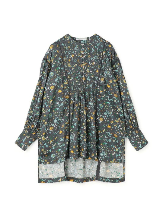 楽天市場】【SALE／50%OFF】コットンプリント チュニックブラウス 