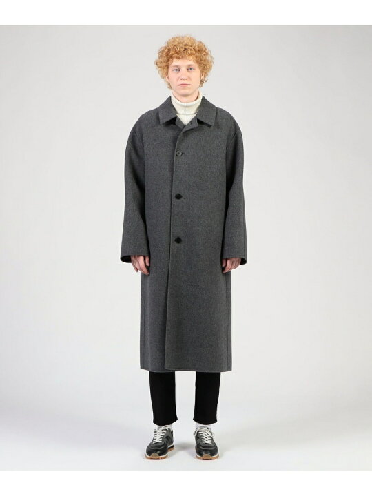 楽天市場】【SALE／50%OFF】MELTON LONG COAT ウール ダブルフェイス