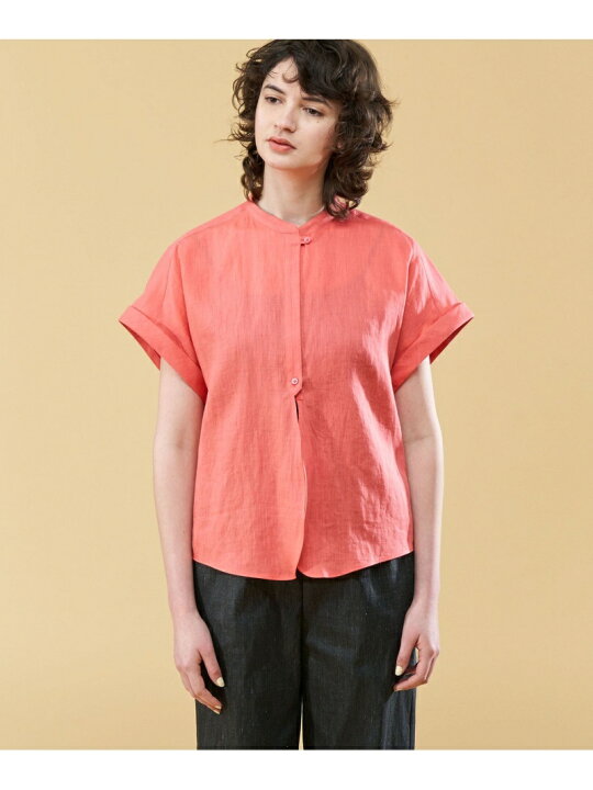 楽天市場】【SALE／40%OFF】リネンラミーシルク フレンチスリーブ 