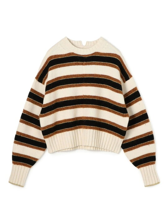 楽天市場】【SALE／40%OFF】ラムカシミヤボーダー クルーネックプル 