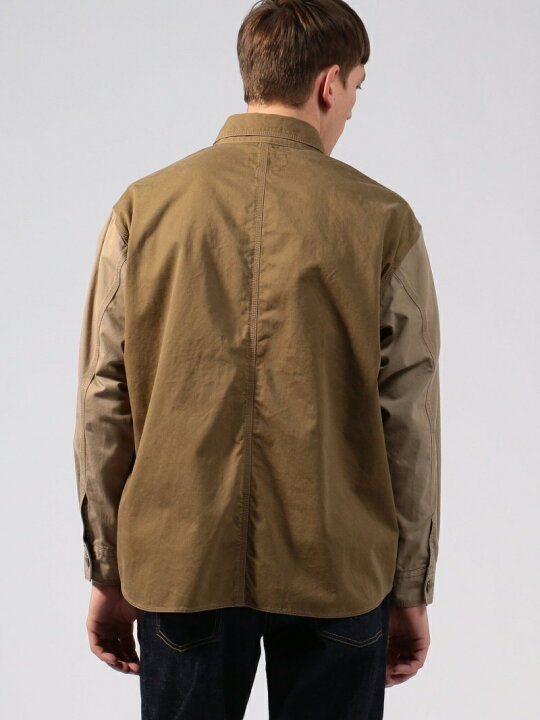 楽天市場】【SALE／30%OFF】ブロークンツイル ミリタリーシャツ BLUE 