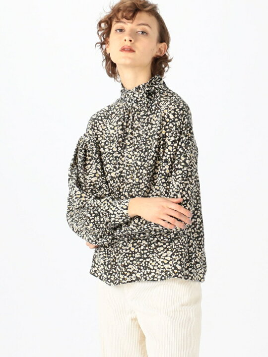 楽天市場】【SALE／30%OFF】タイニーフラワープリント ネックリボン 