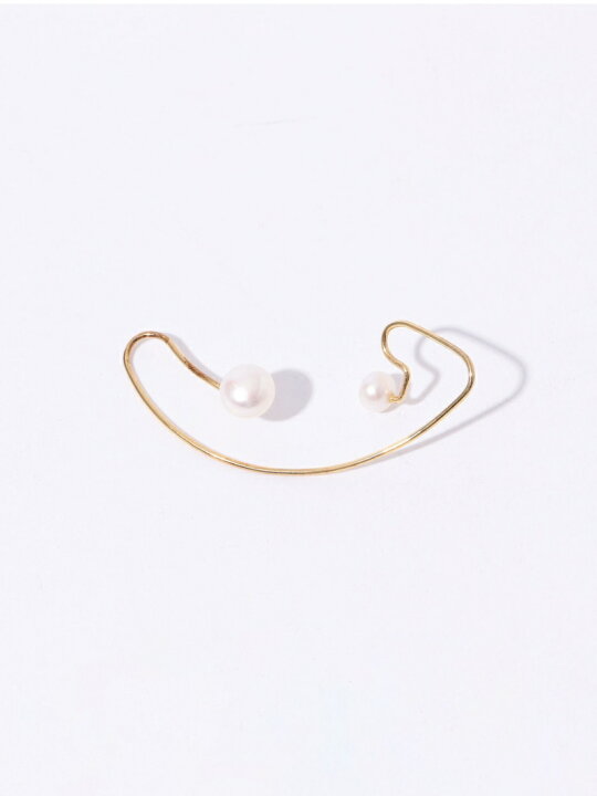 楽天市場】【SALE／40%OFF】BEATRIZ PALACIOS パールイヤーカフ  