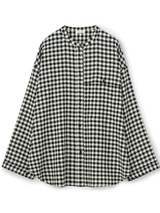 楽天市場】【SALE／40%OFF】スパンシルクチェック クルーネック 