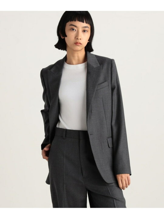 楽天市場】【SALE／40%OFF】ウールホップサックピークドラペル 