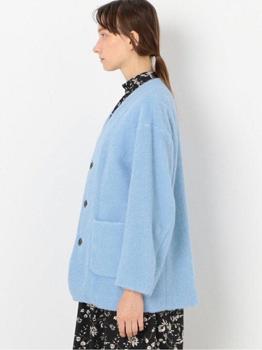 楽天市場】【SALE／50%OFF】アルパカシャギー ノーカラージャケット  