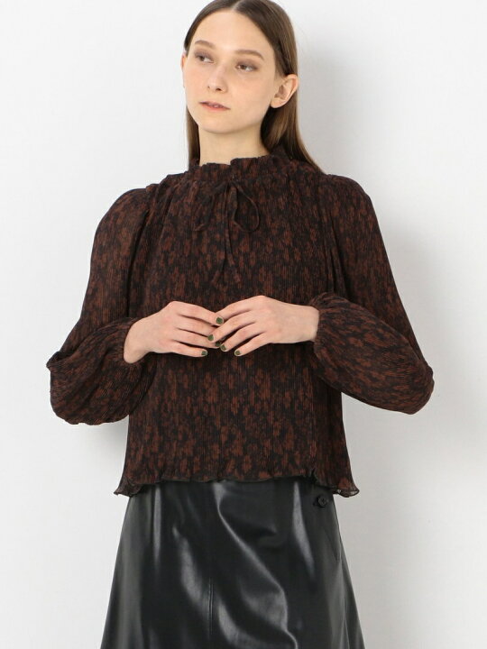 楽天市場】【SALE／30%OFF】GANNI プリーツジョーゼット フラワー 