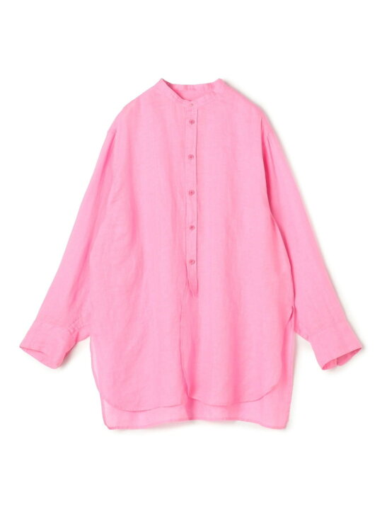 楽天市場】【SALE／30%OFF】リネンラミーバンドカラーシャツ MACPHEE 