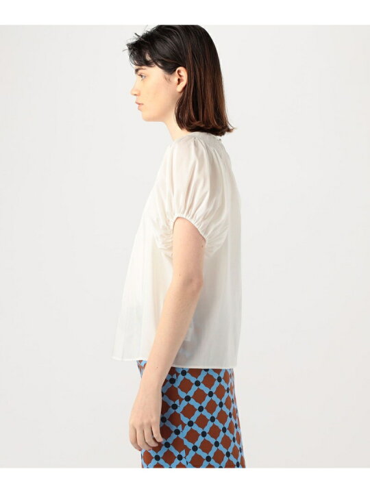 楽天市場】【SALE／40%OFF】ベールローン シャーリングブラウス 