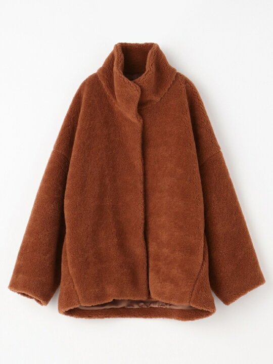 楽天市場】【SALE／30%OFF】ボアスライバー スタンドネックコート  