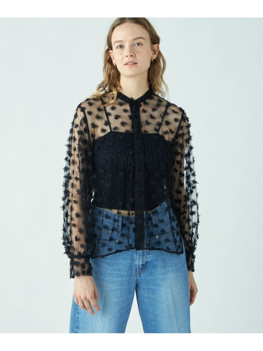 楽天市場】【SALE／40%OFF】フラッフィーエンブロイダリー バンド 