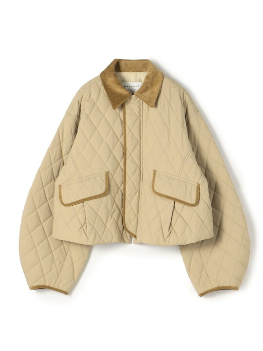 楽天市場】【SALE／40%OFF】キルティング ショートブルゾン MACPHEE 
