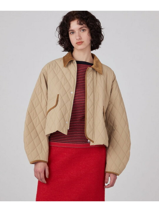 楽天市場】【SALE／40%OFF】キルティング ショートブルゾン MACPHEE 