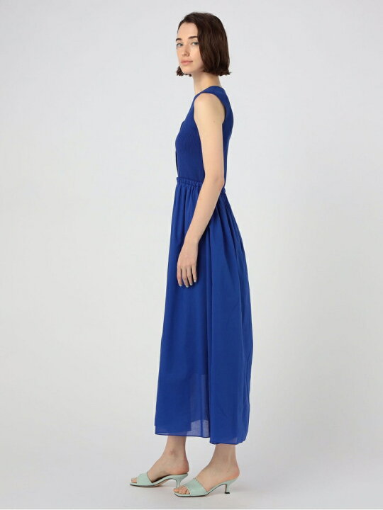 楽天市場】【SALE／40%OFF】コットンオーガンジーコンビ ノースリーブ 