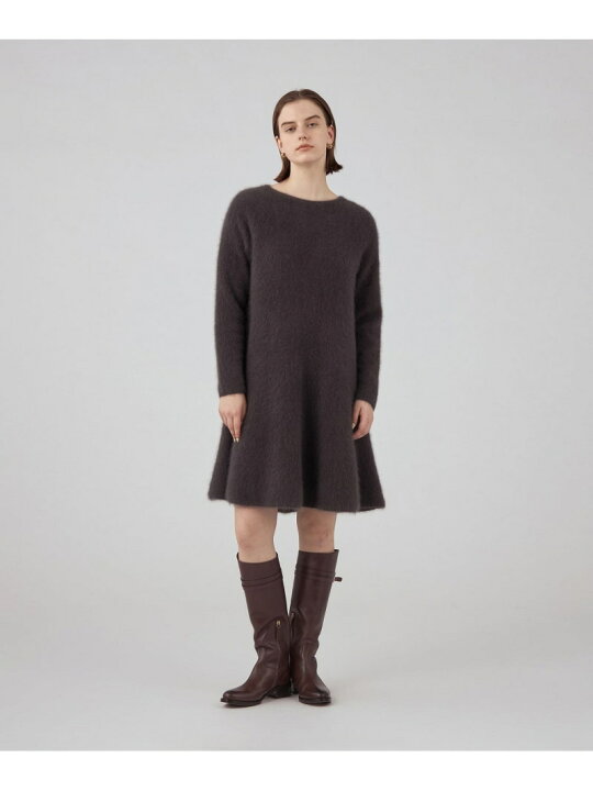 楽天市場】【SALE／50%OFF】フラッフィーヤーン Aラインワンピース 