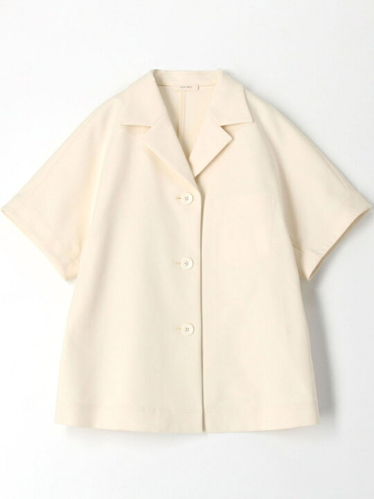 楽天市場】【SALE／50%OFF】コットンダブルクロス オープンカラー 