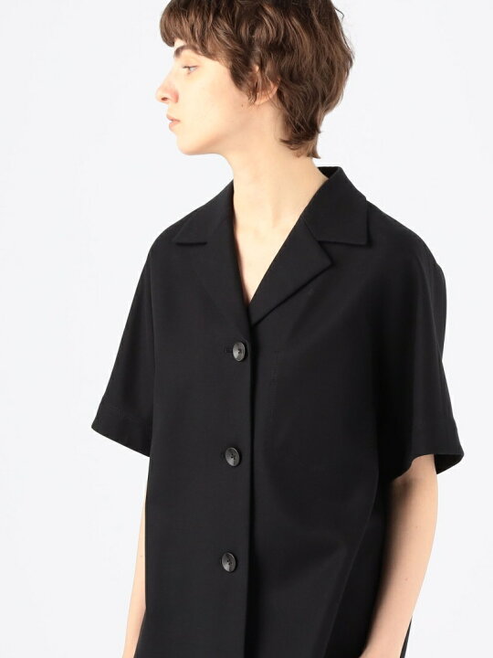楽天市場】【SALE／50%OFF】コットンダブルクロス オープンカラー 