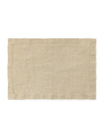 ウォッシャブルリネンテーブルマット TOMORROWLAND HOME トゥモローランド 食器・調理器具・キッチン用品 ランチョンマット・テーブルクロス ベージュ ブラック レッド カーキグリーン ブルー[Rakuten Fashion]