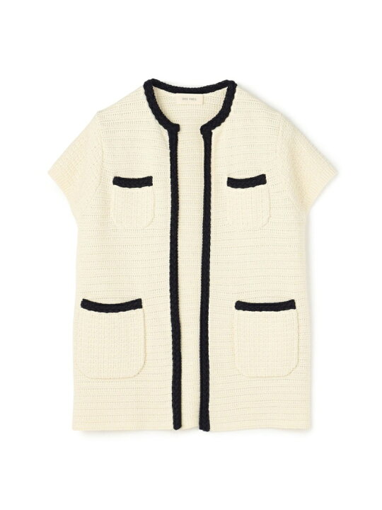 楽天市場】【SALE／40%OFF】コンパクトコットン ニットジレ DES PRES 