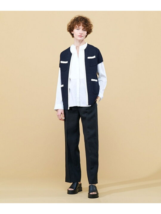 楽天市場】【SALE／40%OFF】コンパクトコットン ニットジレ DES PRES 
