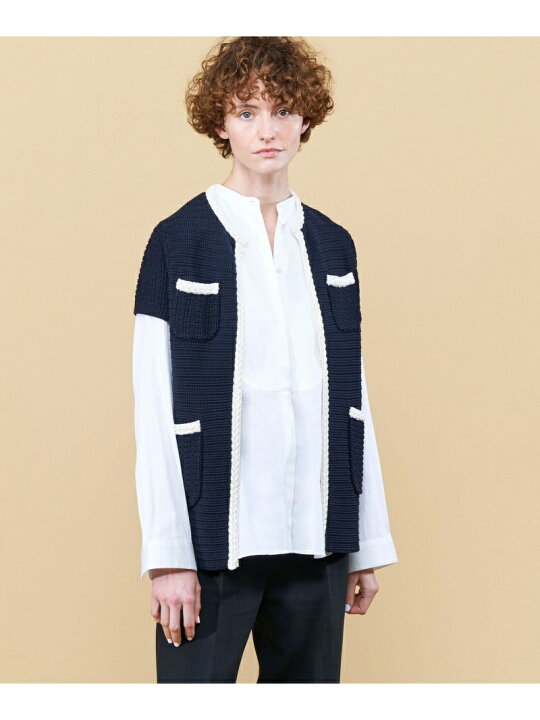 楽天市場】【SALE／40%OFF】コンパクトコットン ニットジレ DES PRES 
