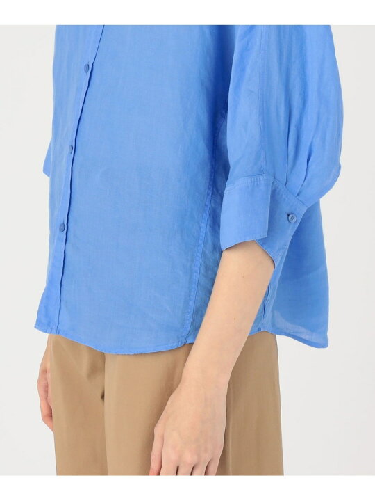 楽天市場】【SALE／30%OFF】リネンラミーソリッド ドルマンスリーブ 