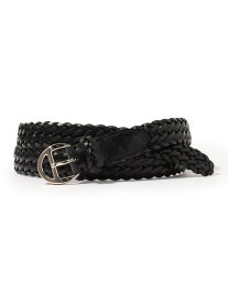 MANUELA レザーメッシュベルト TOMORROWLAND GOODS トゥモローランド ファッション雑貨 ベルト ブラック【送料無料】[Rakuten Fashion]