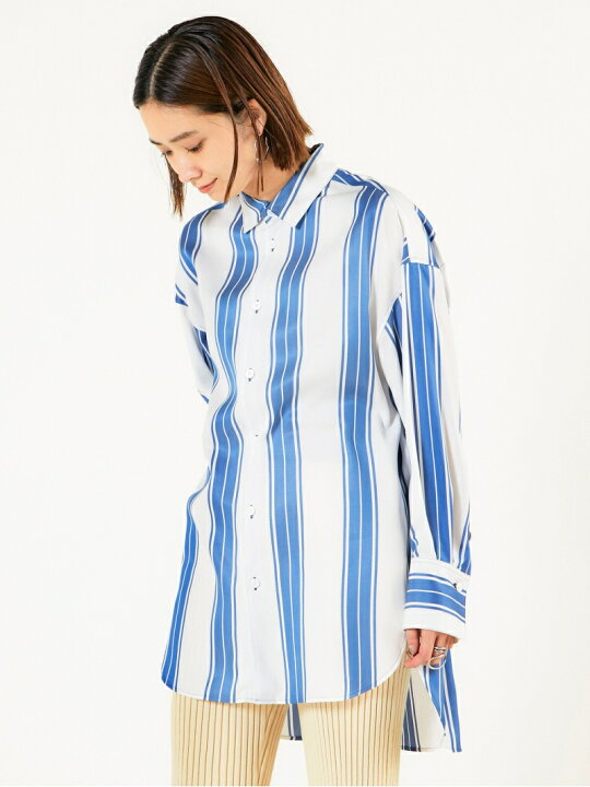 楽天市場】【SALE／30%OFF】スムースツイル オーバーサイズドシャツ 
