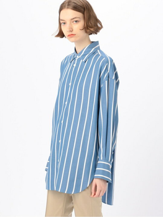 楽天市場】【SALE／30%OFF】スムースツイル オーバーサイズドシャツ 