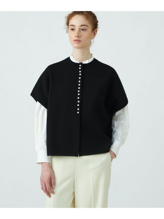楽天市場】【SALE／40%OFF】ウールポリエステルパールコンビ ショート 