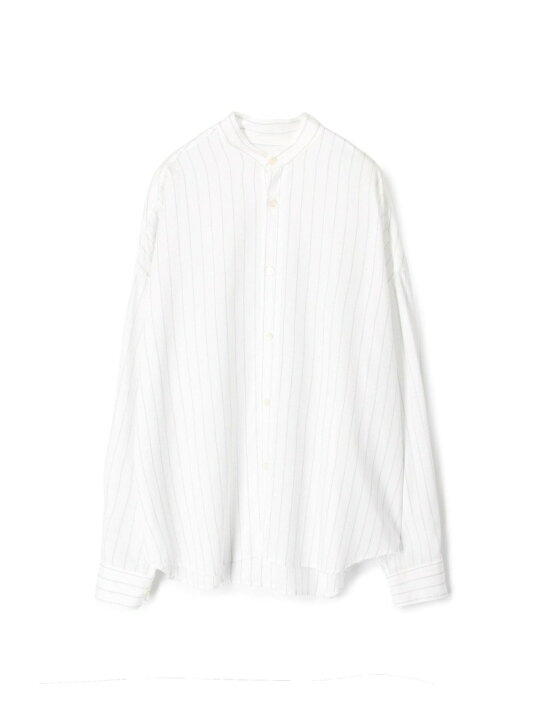 楽天市場】【SALE／40%OFF】セルロースブロード バンドカラーシャツ 