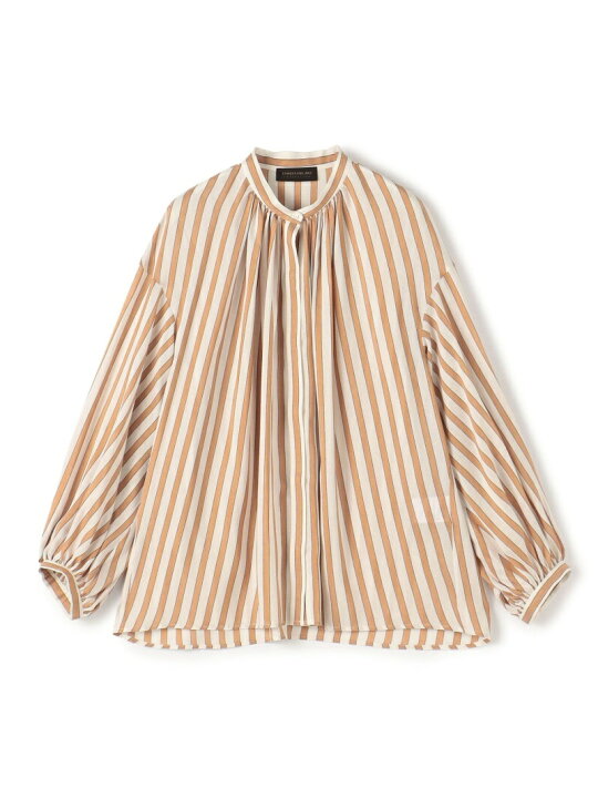 楽天市場】【SALE／40%OFF】トラックストライプ ギャザーブラウス 