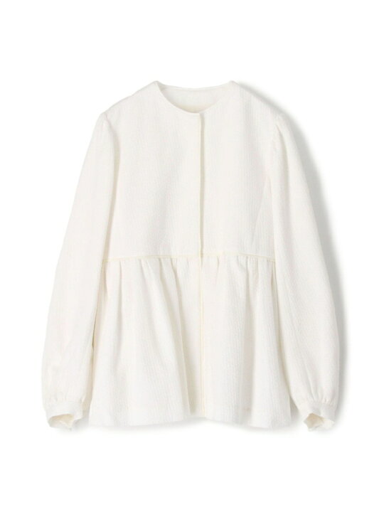 楽天市場】【SALE／50%OFF】ポワンピケ ペプラムジャケット 