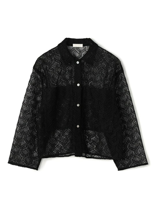 楽天市場】【SALE／30%OFF】ジオメトリックレース シャツジャケット 
