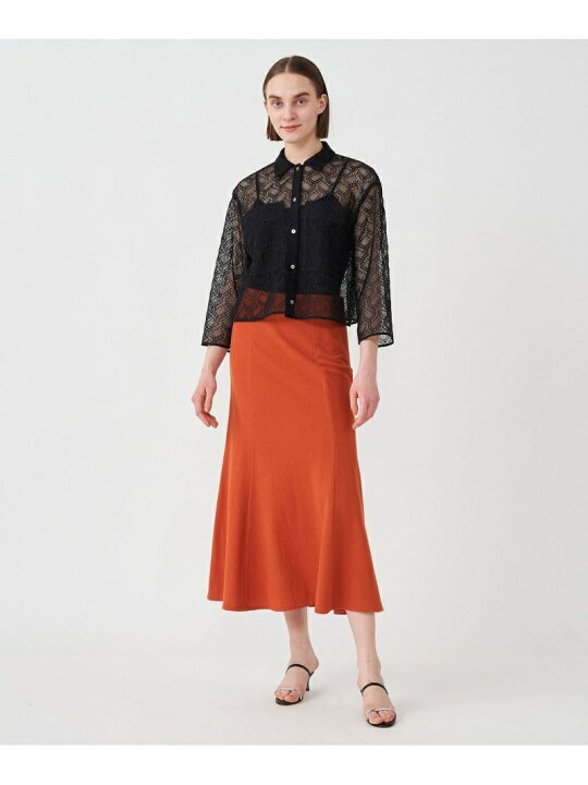 楽天市場】【SALE／30%OFF】ジオメトリックレース シャツジャケット 