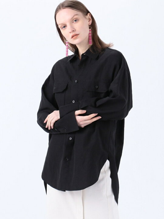 楽天市場】【SALE／50%OFF】セルロースリネンコットン オーバーサイズ 