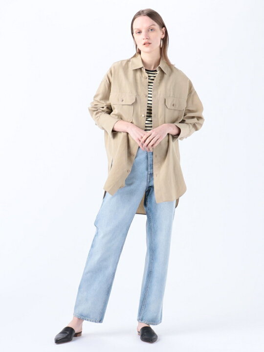 楽天市場】【SALE／50%OFF】セルロースリネンコットン オーバーサイズ 