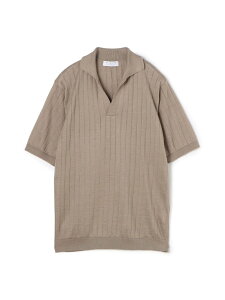 �ySALE�^30%OFF�z���~�[ �n�[�t�X���[�u �v���I�[�o�[�j�b�g TOMORROWLAND MEN �g�D�����[�����h �g�b�v�X �j�b�g �x�[�W�� �u���b�N�yRBA_E�z�y���������z[Rakuten Fashion]