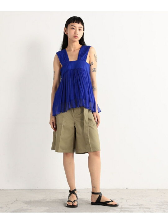 楽天市場】【SALE／65%OFF】シルク ヨウリュウノースリーブブラウス 