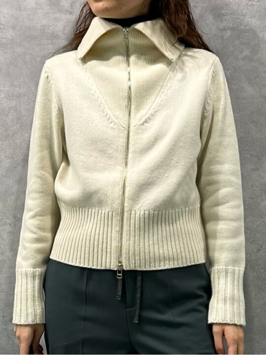 楽天市場】【SALE／30%OFF】ラムカシミヤ ジップアップカーディガン 