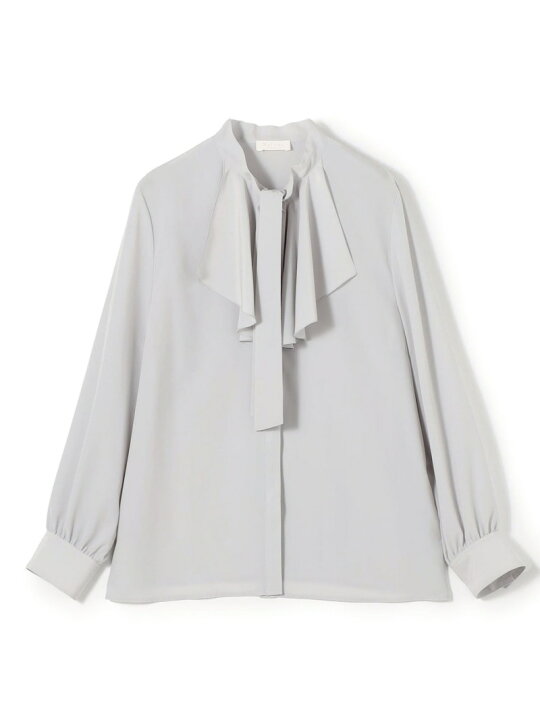 楽天市場】【SALE／40%OFF】クリアデシン フリルボウタイブラウス 
