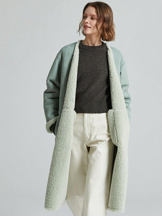 楽天市場】【SALE／40%OFF】エコムートン リバーシブルコート MACPHEE 