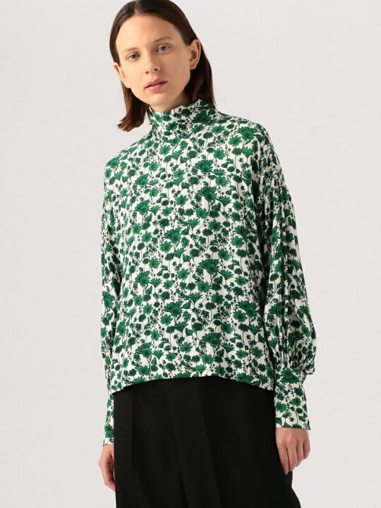 楽天市場】【SALE／30%OFF】GANNI レーヨンクレープ フラワープリント 